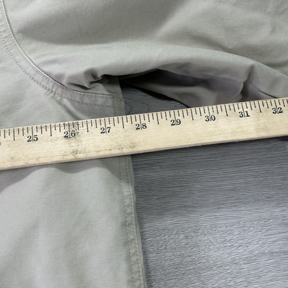 L.L. Bean Chore Coat Mens XLT Beige Canvas Sherpa Fleece Lined Parka Outdoor - Picture 9 of 10